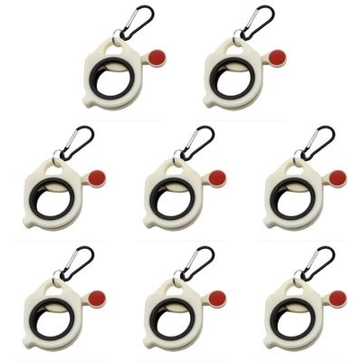 1-10PCS Cable Tie Organizer Portable Cable Holder Storage Tool.(8PCS)