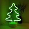 YUANYUYING Neon Table lamp,3D Night Light with USB Powered/LED Decor Light, Wall Decor for Room Decorate (Christmas Tree) view 4