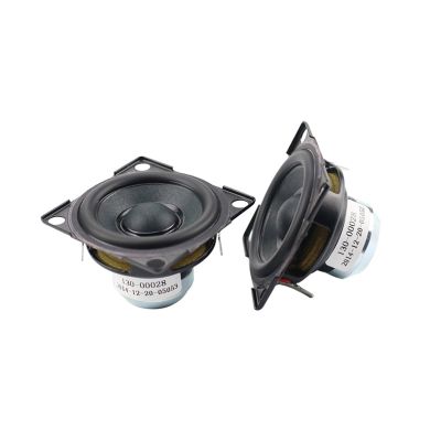 ZVHZQEMMT 56 * 56mm 2 inch Full Range Speaker Neodymium 15W Super Poison Horn 2pcs Lucky