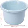 BOENLU 11.6x3.9 Inch Round Plastic Wash Basin, Blue view 2
