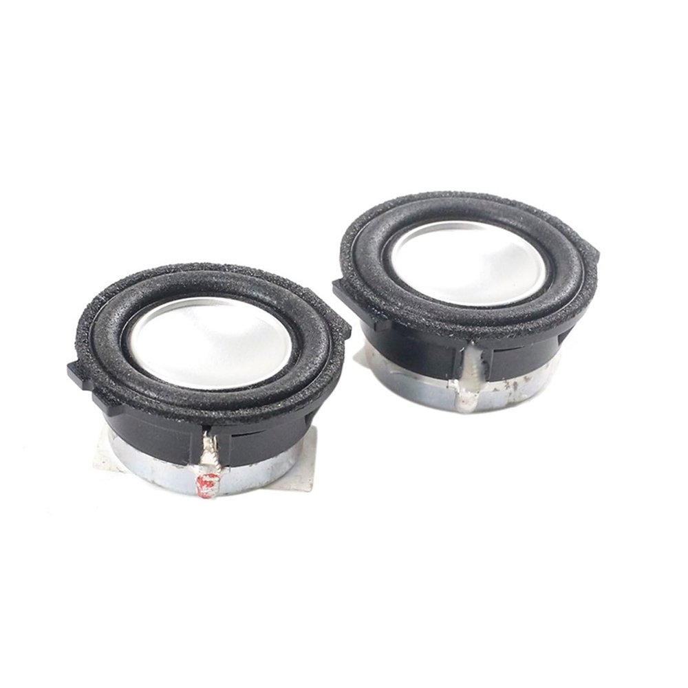 ZVHZQEMMT for 30N18AL04 1.25inch 31mm Full Range Micro Speaker 4ohm 3W Aluminum Cone 2PCS Lucky
