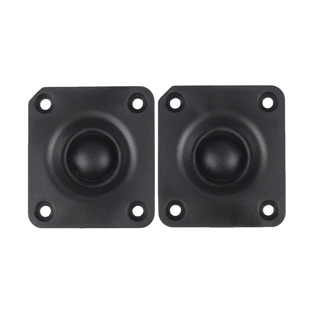 ZVHZQEMMT 1 inch Tweeter Speaker Unit Neodymium 4ohm 25W Silk Membrane Treble High End 91dB for Speaker DIY 1Pairs Lucky