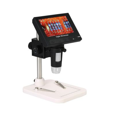 1000X Digital Microscope 4.3inch LCD Microscope 720P Digital Magnifier with Holder for Circuit Board Repair Soldering for DIY Use