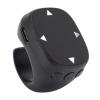 Yoidesu Fingertip Wireless Bluetooth Remote Control with Scroll Rin, Automatic Scrolling Ring Page Turner Remote Camera Video Recording, Remote Control for Camera Shutter (Black) view 1