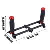 CHEOTIME Dual Handgrip Gimbal Stabilizer Grip, Lightweight Aluminium Camera Mount with Quick Release Plate Fits 1/4" 3/8" Screws for DSLR Video Recording view 2