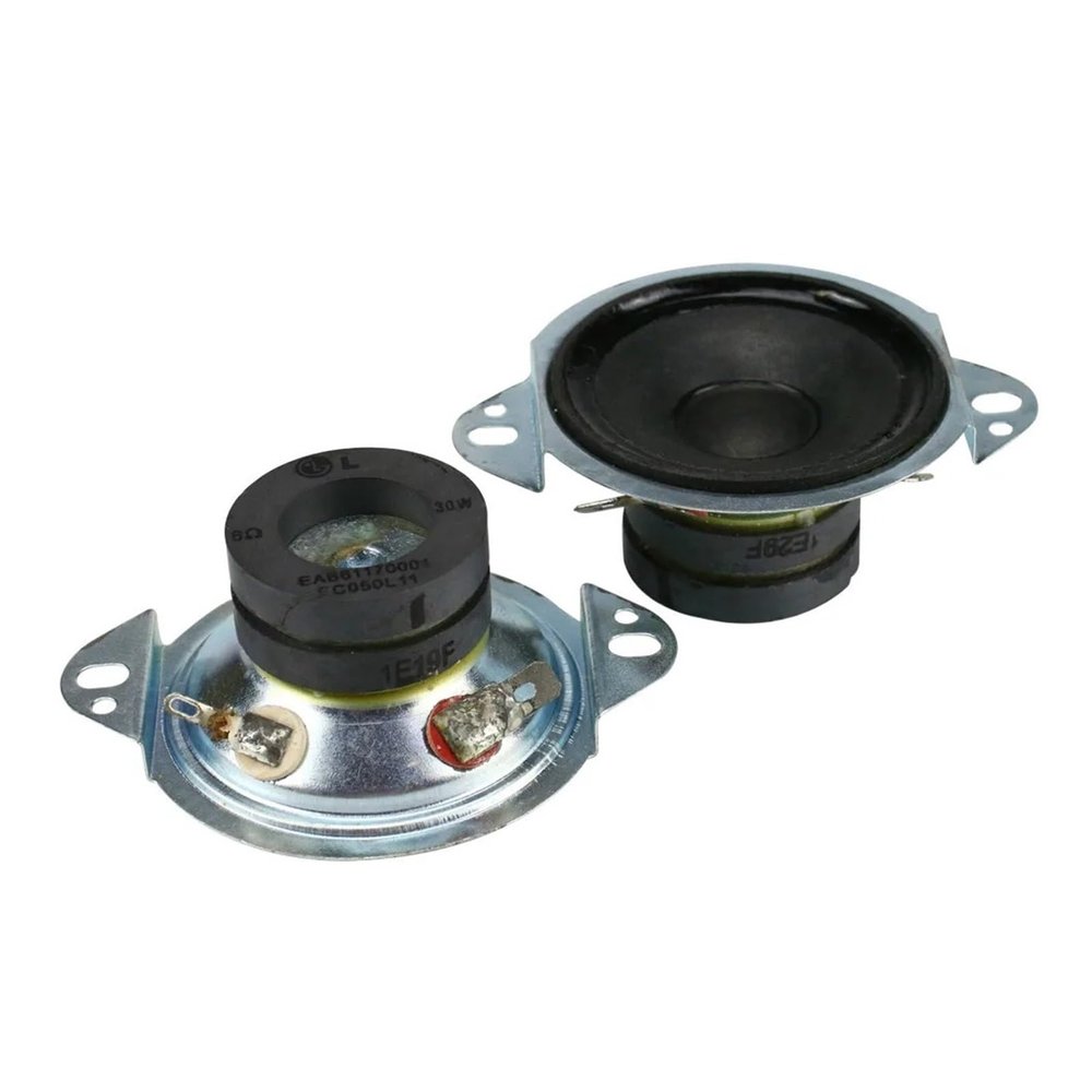 ZVHZQEMMT 2PCS for 2 inch Tweeter Dual Magnetic Treble Magnetic Liquid 8Ohm 30W Lucky