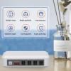 fosa Mini UPS 6000mAh Uninterruptible Power Supply Backup Power for Router Modem with Multiple Output Ports 12V 9V 5V USB Smart LED Indicators (US Plug) view 3