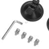 Car Window Suction Cup Mount for Mini Dish Antenna Strong Adsorption Car Sunroof Mounting Kit Sturdy ABS Metal Construction Versatile Installation for Cars RVs Boats Planes view 2