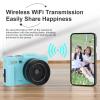 Bewinner 5K Digital Camera for Photography 75MP with Autofocus & Macro, 18X Zoom WiFi Vlogging Camera, 3" Flip Screen Mirrorless Travel Cameras view 4