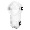 Dpofirs 360 Degree Underwater Panoramic Camera Case with Clear Design, Hardened PC Material, Magnetic Fast Release Base for Snorkeling, Diving, Swimming view 1