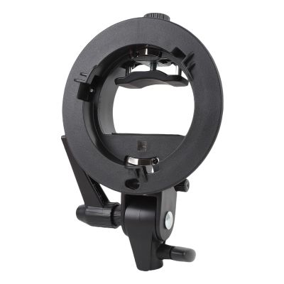 Diyeeni Flash Bracket Fit for Godox, AD100Pro AD200Pro V860III V1 Flash Holder with Universal Connector, Adjustable Angle, Base Compatible with Light Stand, Tool for Photographers