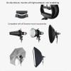 Diyeeni Flash Bracket Fit for Godox, AD100Pro AD200Pro V860III V1 Flash Holder with Universal Connector, Adjustable Angle, Base Compatible with Light Stand, Tool for Photographers view 2