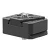 Focket V Lock Arrow Storage Case Plate, Aluminum Alloy Anti Shake Design with 38Mm Dovetail Slot for DSLR Tripod Stabilizer Gimbal view 2