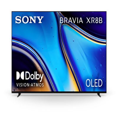 Sony 55 Inch OLED 4K Ultra HD TV BRAVIA XR8B Smart Google TV with Dolby Vision HDR and Exclusive Features for PlayStation 5 (K-55XR8B), 2025 Model