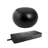 Dell Performance WD19DCS USB-C Dock 210W Triple 4K Support, HDMI, DisplayPort, USB Hub and Ethernet Bundled with Bluetooth Mini U Speaker with Built-in Mic, 4 Hour Playback view 1
