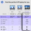 HP 17.3 Backlit Keyboard Laptop with Fingerprint Reader | None Touchscreen | Office 365 for The Web | Intel 10-Core i5, Iris Xe Graphics | 16GB RAM, 256GB SSD Storage | Windows 11 w/o Mouse view 3