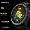 Voice Caddie T11 LT GPS Golf Watch LCD Display with Green Undulation No Monthly Subscription Slope Mode 40K+ Preinstalled Courses, Course View, Practice Tempo Mode, Putt View 1.2" Color Touchscreen view 2