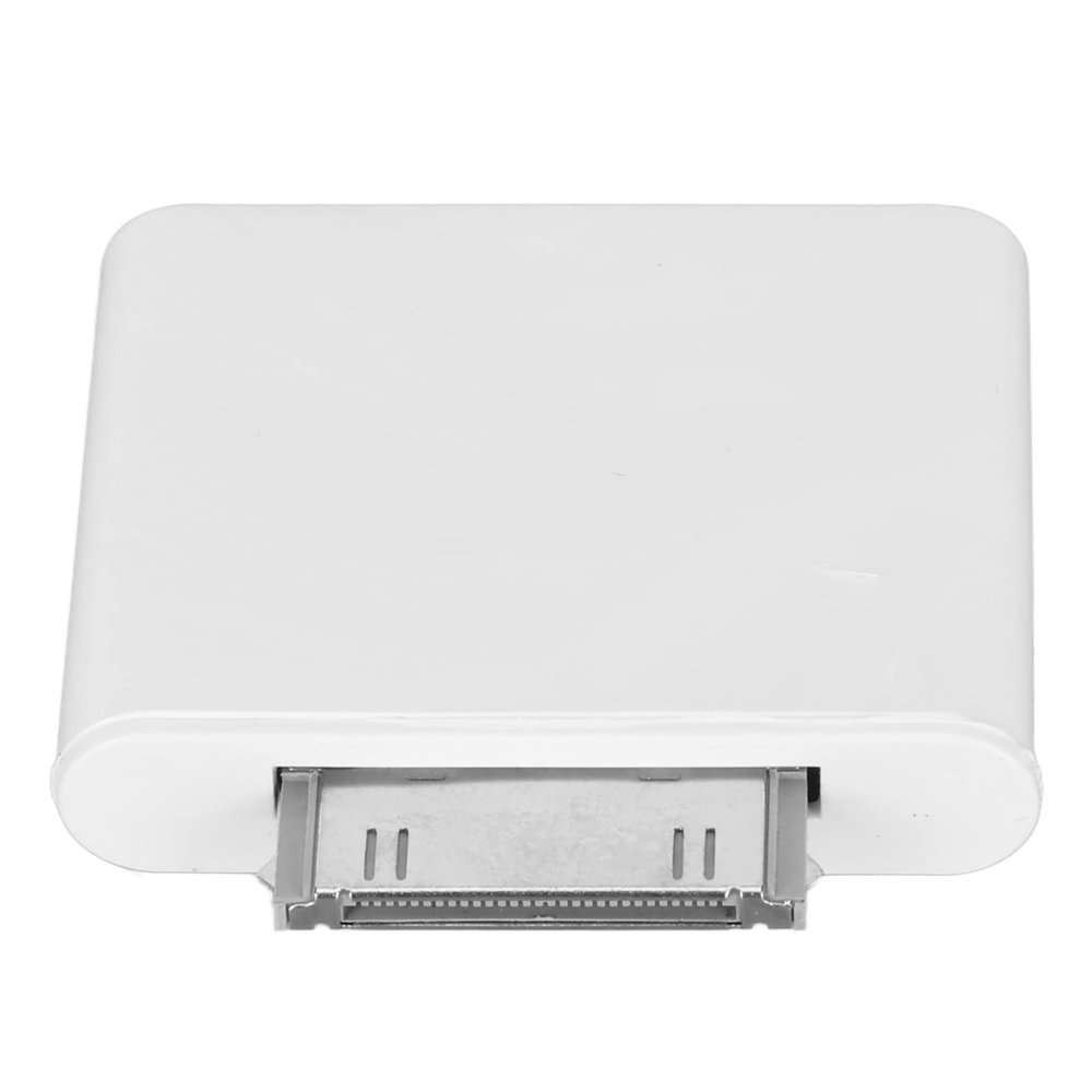 EIMSOAH 30 Pin Adapter, Plug and Play Drive Wireless Sound Dongle Adapter Transmitter (White)