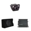 Kicker 52CVTDF102 CVTDF 10" Sub Down Firing Enclosure w/ 400 Watt Amp Bundle (Includes Bass Knob) view 1
