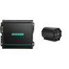 Kicker Pontoon - Tritoon Boat Audio Upgrade, Bass Package 10" 46CWTB102 Sub Enclosure & 48KXMA8001 Marine Amplifier view 1
