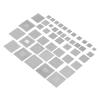 BGA Reballing Stencil Net 304 Stainless Steel Kit High Precision Durable Universal Rework Templates for Laptop Desktop Motherboard Repair 47PCS Set view 2