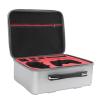plplaaoo Drone Carrying Hard Case for FPV Avata2 PU Leather Portable Travel Storage Bag with Internal Adjustable Spacing for Racing Drones and Outdoor Adventures view 3