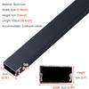 Cable Raceway Grey Floor, 20mm Narrow Cord/Wire Management Channel for Home Office Wall Self Adhesive, Concealer Cords Hider Cover Molding view 3