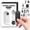 Body Camera 1080P Mini Action Cam Small Hands Free Recording Body Sports POV Camera with 30M Waterproof Case,Portable Camcorder Mount Anywhere for Cycling,Diving, Travel,Outdoor Adventures view 1