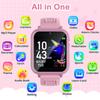 Cosjoype Smart Watch for Kids Age 4-12, 39 Games Touchscreen Girls Watch with Video Camera Music Player Pedometer Flashlight, Toys Christmas Birthday Gifts for Kids Age 5 6 7 8 9 view 2