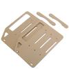 3.5in DIY Hard Drive Bracket, Transparent Acrylic Stand, Material, Supports 3 Hard Drives and 1 Fan, Easy to Install with Complete Tools view 2