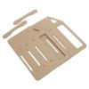 3.5in DIY Hard Drive Bracket, Transparent Acrylic Stand, Material, Supports 3 Hard Drives and 1 Fan, Easy to Install with Complete Tools view 4