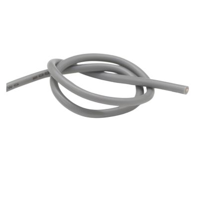 11Colors Heat-Resistant Silicone Wire Ultra Soft Electrical Wires Electronic componen Cable DC led 18awg 20awg 22awg 24awg 26awg(Gray,1M_18 AWG)