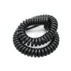 0.2mm2 Wire Spring Spiral Cable Multi 2/3/4/5/6/7/9 Core Pins Power Cord Can Extend The Tensile Wires Black(3 Core,Stretch 3.7 Meter_24AWG 0.2MM2) view 4