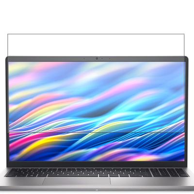 Puccy Tempered Glass Screen Protector Film, compatible with Dell 15 DC15250 15.6" Laptop (Active Area Cover Only) Protective Protectors Guard