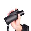 Compact 8x42 HD Monocular Telescope Multi-Coated For FMC Optics Wide Field of View Waterproof Telescope with Phone Mount for Wildlife Watching Camping Travel view 4