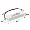 TTFDSUJUS Lighting Transformers LED Driver Constant Current 700 1200 2100 2400 3000 mA 40 50 60 70 80 W Watt IP67 Power Supply(PCB Board,2100mA 18-39V) view 4