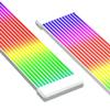 mangxiyis Flexible RGB L*/ED Light Strip Bar ARGB Board Cover for Computer Power Supply ATX 24PIN GPU Video Card Cables and Case(X12 Black) view 2