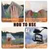6 Pcs Electrostatic Sticker Mounting Dash Cam 6 Pcs Double-Sided Sticker for Windshield Dashcam Car Windshield Electrostatic Film Reusable Weatherproof Electrostatic-Stickers (8x6cm and 8x10cm) view 3