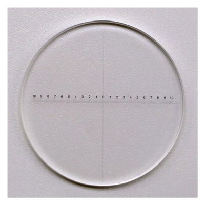 Microscope Accessories Kit Diameter 24mm Stereo Microscope Micrometer Graticule Ruler Ocular Reticle for CX23 Microscope Slides(NO.931)
