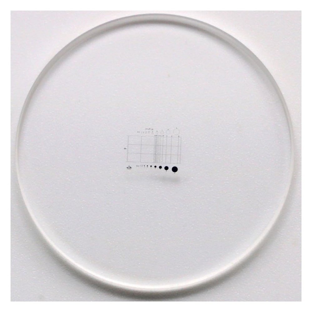 Microscope Accessories Kit Diameter 24mm Stereo Microscope Micrometer Graticule Ruler Ocular Reticle for CX23 Microscope Slides(NO.902)