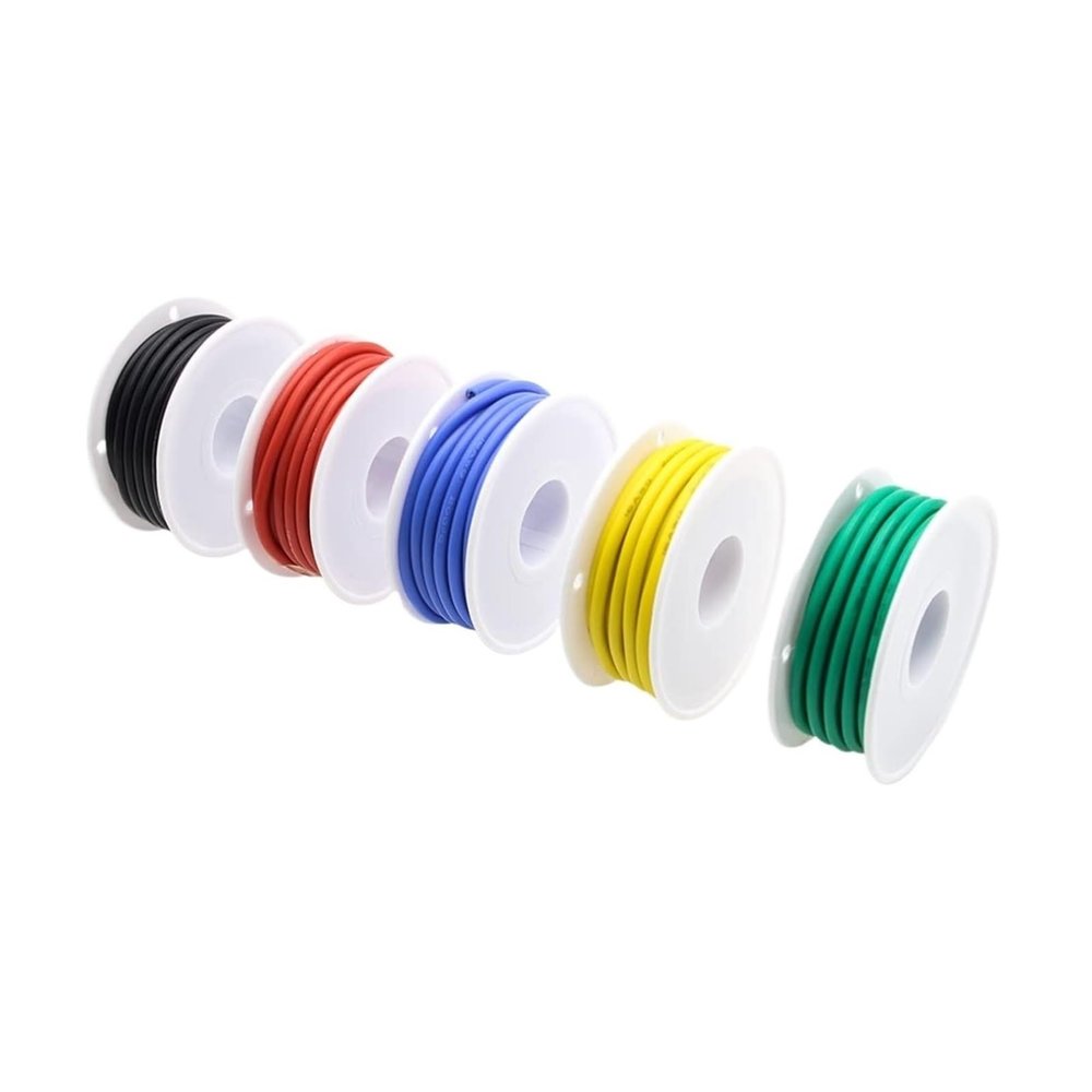 Color Boxed Combination 1007 Wire 24awg 26 28 30 22AWG 18AWG 16AWG PVC Electronic Wire(100702,100M_24 AWG)