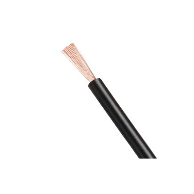 9Colors Soft Copper Wire Flexible Cable 210V 240V 380V PVC Power Strand Electrical Wires Wiring Diagram 22 20 18 16 14 12 10 AWG(RV-Black,1M_22 AWG)