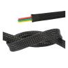 Black PET Braided Cable Sleeve 2/4/6/8/10/12/14/16/20/30-60mm Expandable High Density Insulated Cables Protection Wrap Sheath(16MM_1 Meter) view 4