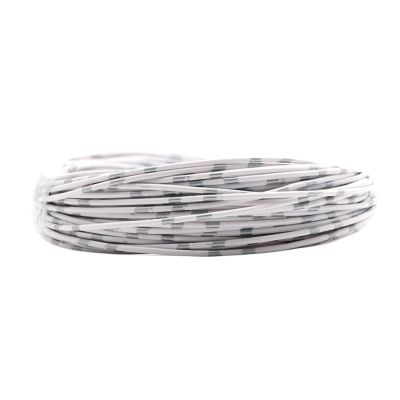 5-50M AVSS Car Modified Wire 22 20 18 16 14 13AWG Speaker Audio Cable OFC Oxygen-Free Pure Copper Twisted Pair Power Cord Line(White,10 Meters_22AWG SQ0.3MM)