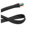1m - 50m Cable Sleeve Nylon Braided Insulated Wrap 2.5mm - 30mm Tight High Density Polyamide Wire Protection Expandable Sheath(Black,2.5MM_2 Meters) view 1