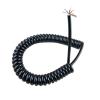 4Cores PUR Spring Spiral Shielded Cable Signal Telescopic Wire 26/24/22/20AWG Stretchable Wire Shrinkable Cable Shielded Cord(Stretch 1Meter,4C 26 AWG0.15mm2) view 2