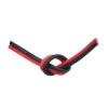 10m/Batch Heat-Resistant Soft Silicone Wire and Cable 8 10 12 14 16 18 20 22 24 26awg red and Black Parallel Lines(10M_22 AWG 0.3MM) view 2