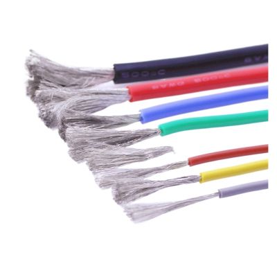 4 6 7 8 10 11 12 13 14 15 16 17 18 20 22 24 26 28 30 AWG Silicone Wire Ultra Flexiable Test Line Cable High Temperature(50 m 28 AWG,Green)