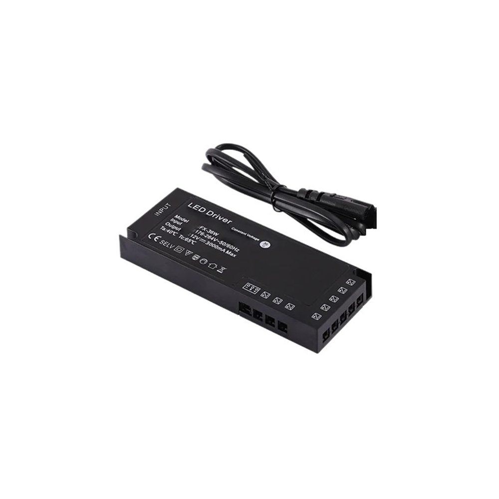 12V 24V 100W 150W LED Light Power Supply Gluing Motion Sensor Constant Voltage AC 176V-265V to DC Drive Transformer(12v-60w)
