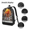 Dyale Adjustable Rucksack Lunch Bag Pencil Case Udin Din Din Dun Backpacks 3pcs Set Primary Secondary Daypacks Work Laptop Bookbags Daily Gifts view 3